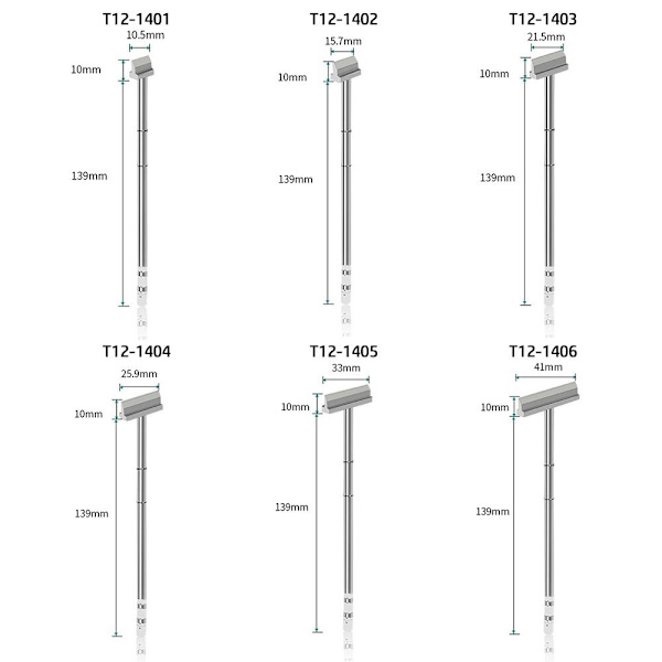 T12 hitsauskärjet juotospää T12-1405 T12-1405 T12-1405