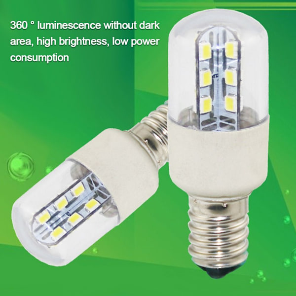 Jääkaapin polttimo Jääkaapin valaistus E12 220V 2.5W E12 220V 2.5W E12 220V 2.5W