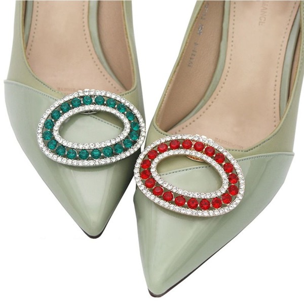 Rhinestone Shoe Clip Shiny Decorative Clip 1 1 1