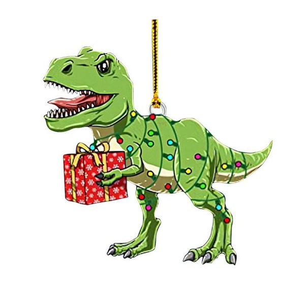 Jule Dinosaur Ornament Juletre Dinosaur Anheng 9 9 9