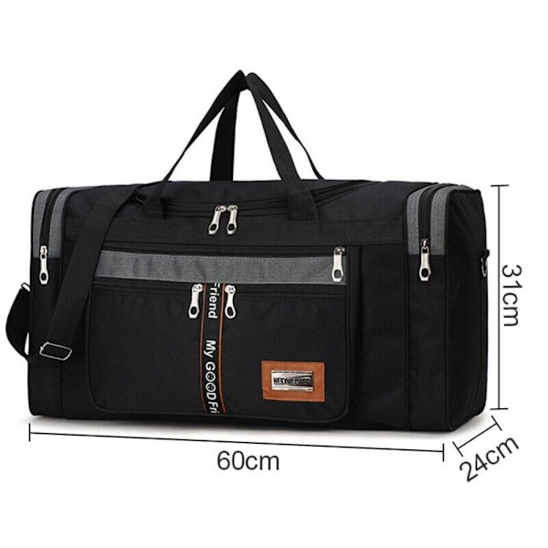 Bagagetaske Travel Holdalls SORT black