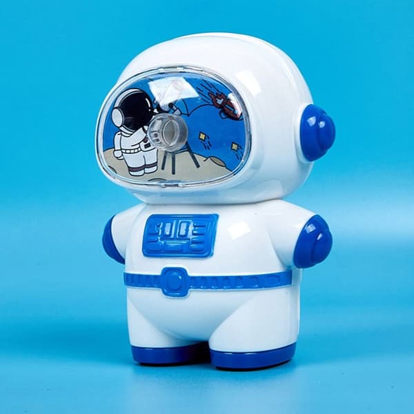 Astronaut kynäteroitin automaattisesti kynän teroitin SININEN Blue