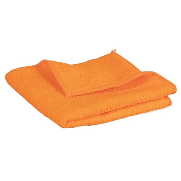5 STK Mikrofiber Renseklude Rensehåndklæder ORANGE Orange