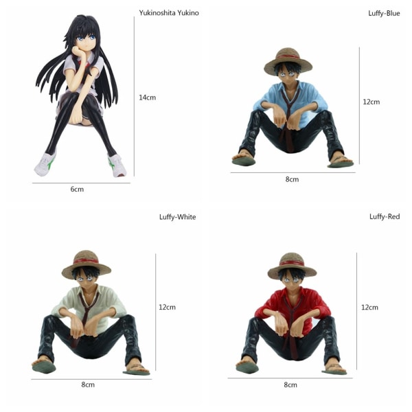 Bilprydnad Action Figur YUKINOSHITA YUKINO Yukinoshita Yukino