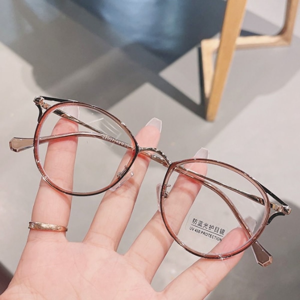 Anti-Blue Light Glasses Ylisuuret silmälasit MUSTA Black