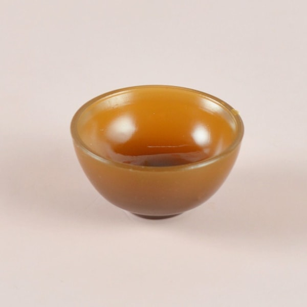 Resin Bowl Dollhouse Bowl KAHVI coffee