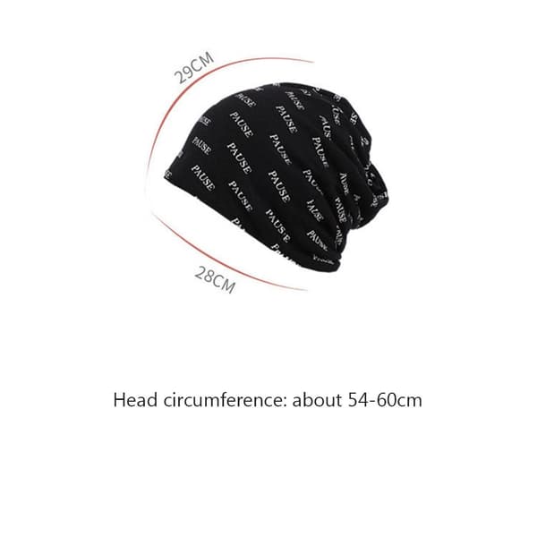 Mooncap Stripe Hat SVART Black