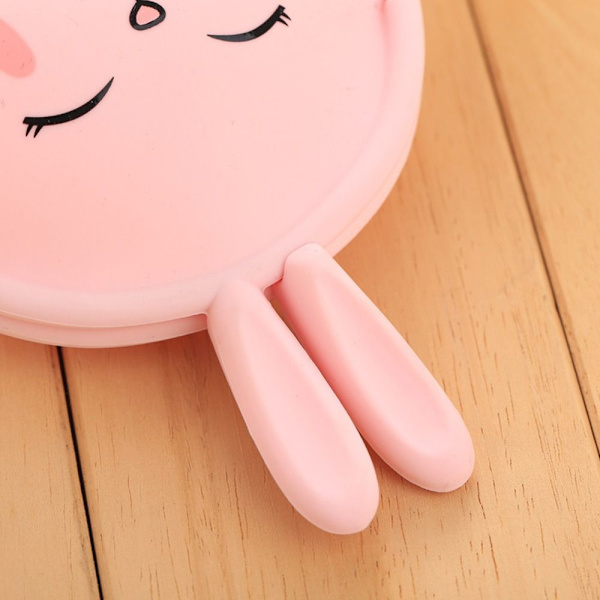 Rabbit Coin Kukkaro Naisten Lasten Kukkarot PINK Pink