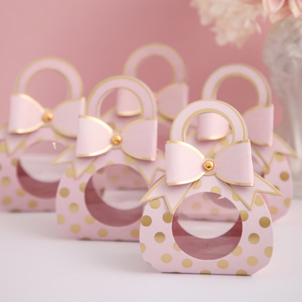 10 kpl Wedding Favor Box Suklaakaramellirasiat PINK Pink
