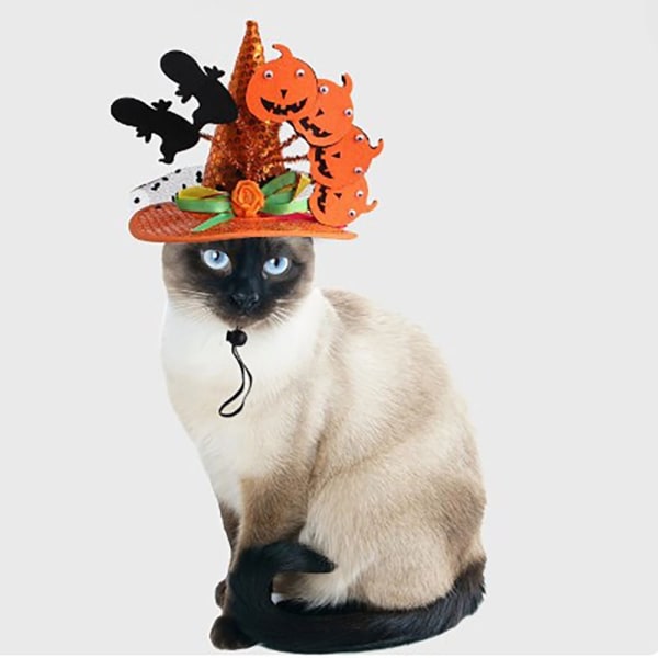 Halloween Hat Græskarformet Hovedbeklædning ORANGE Orange
