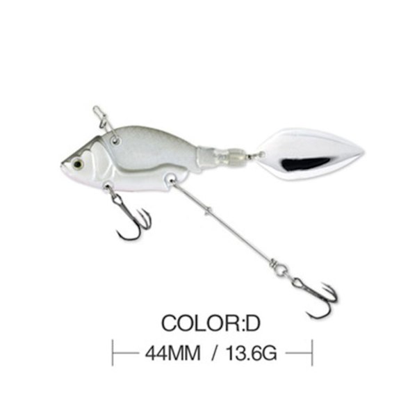 Metall fiskebete VIB Lure FÄRG D FÄRG D Color D