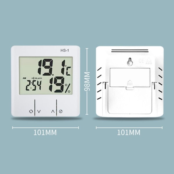 Digitalt termo-hygrometer Elektronisk termometer-hygrometer