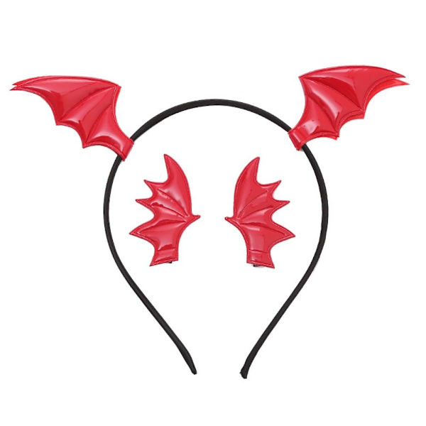 Lepakon pääpanta , set PUNAINEN 1 PUNAINEN 1 red 1