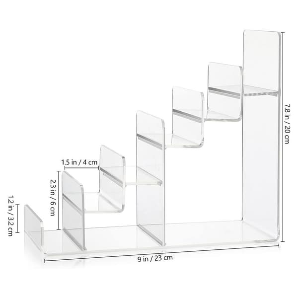 Clear Display Risers Lommebokholder Stativ Handbag Purse Display