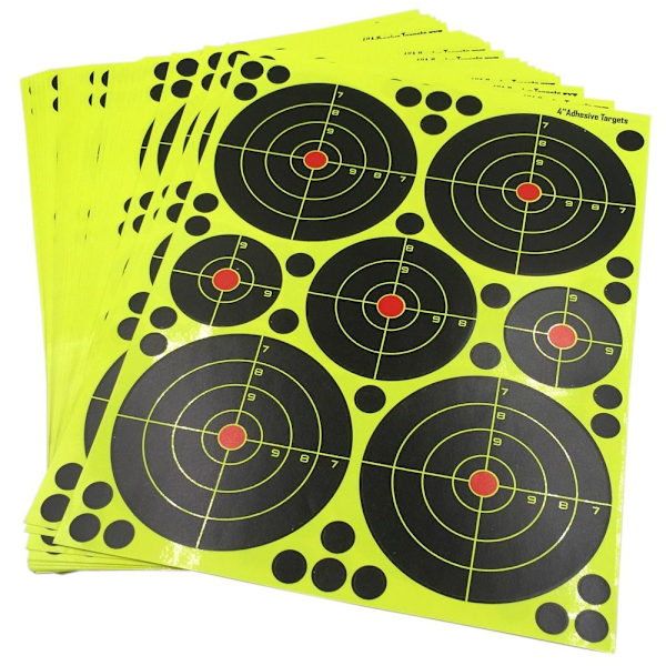 Shooting Target Stickers Splatter Target 4INCH 4INCH 4inch