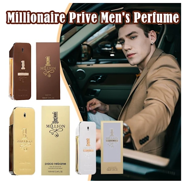 Paco Rabanne 1 Million Privé EDP Naturlig Spray 100ml - Gyllene miljoner