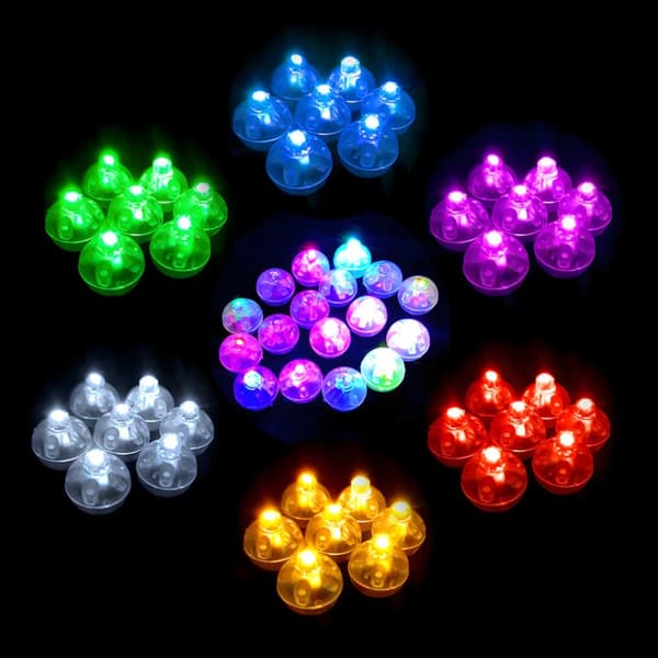 50st Glödande Ball Flash Lights ROSA pink