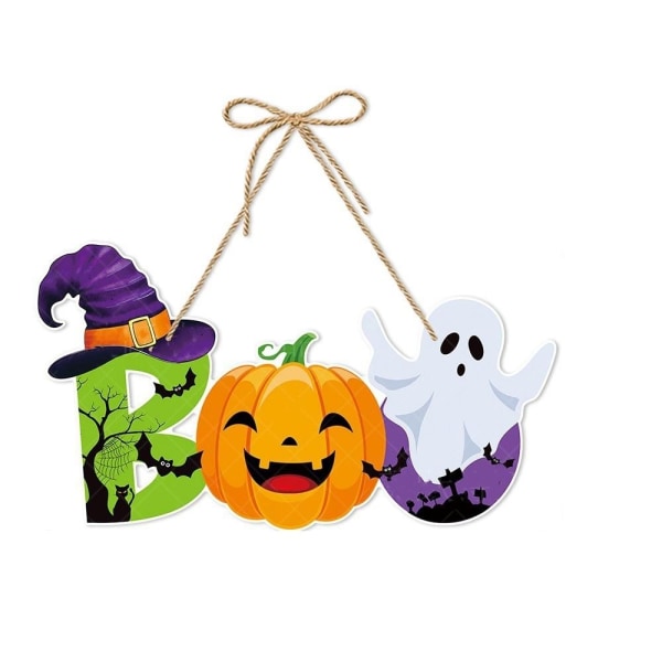 2 st Halloween Dörrskylt Dörrhängande B B B