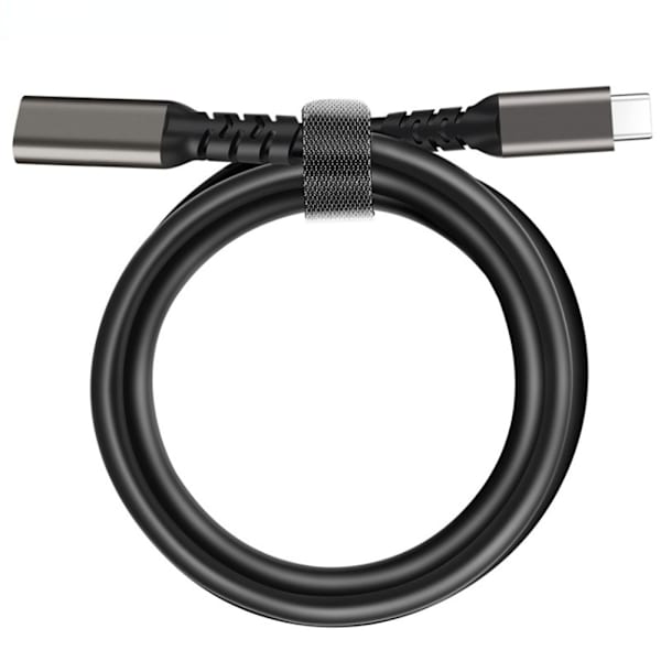 USB 3.2 Type-C -jatkokaapeli USB-C PD 100W uros-naaras 1M 1m