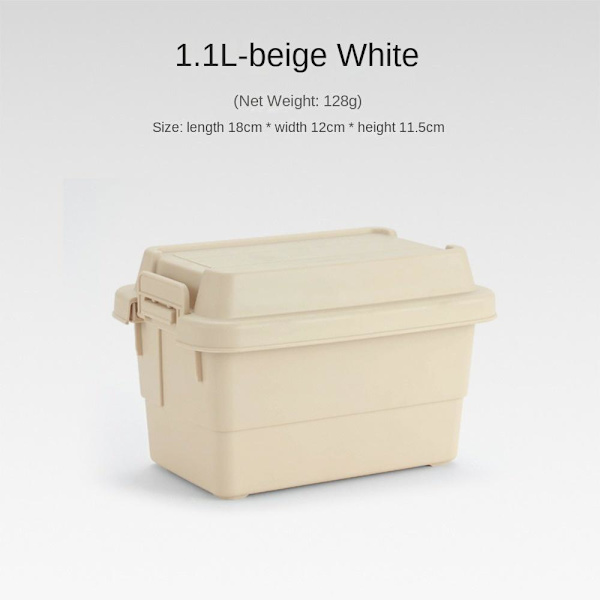 Förvaringslåda Handskfack VIT White