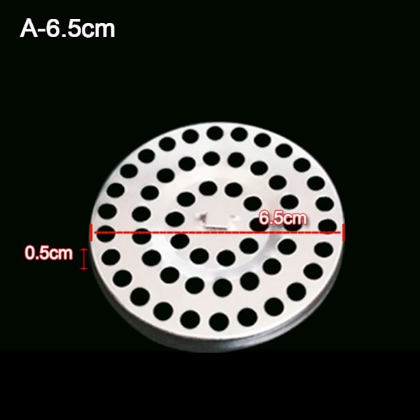 5 stk/sæt Gulvafløbsdæksel Vask Si A-6,5CM A-6.5cm