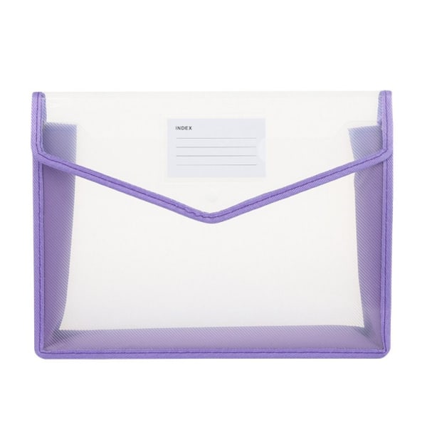 A4-mapper Dokumenttaske LILLA purple