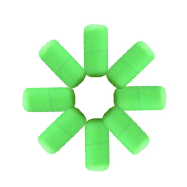 200 st Fishing Bobber Stopper Rubber Bean S S