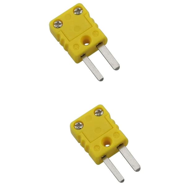 2 Stk K Type Termoelement Stik Adapter Stik til