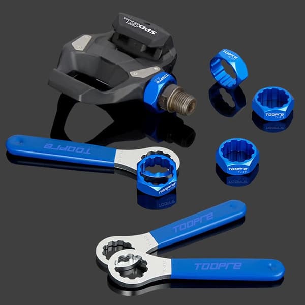 1/2 stk. Cykelpedal Demontering Installation Afmontering Supplies 2pcs