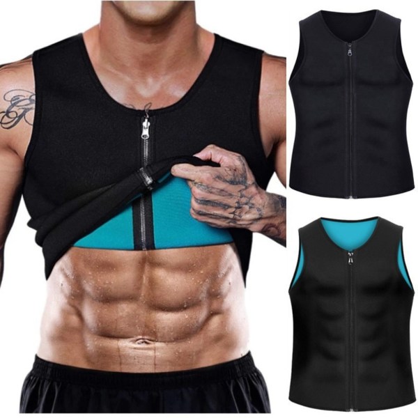 Compress Zipper Vest Shaping Vest 4XL 4XL 4XL