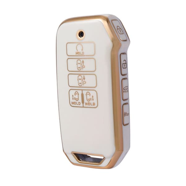 Case Cover Shell I SILVERKANT VIT I SILVERKANT I Silver Edge White
