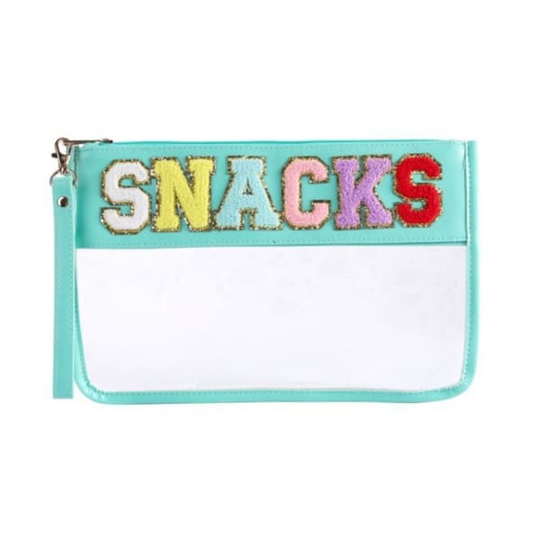 Brevpose Klar glidelåslomme HVIT SNACKS SNACKS White SNACKS-SNACKS