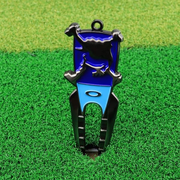 Golf Divot Pitch Repairer Tool BLÅ Blue