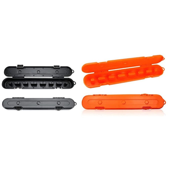 Motorsåg Kedjeskåp Förvaring ORANGE orange