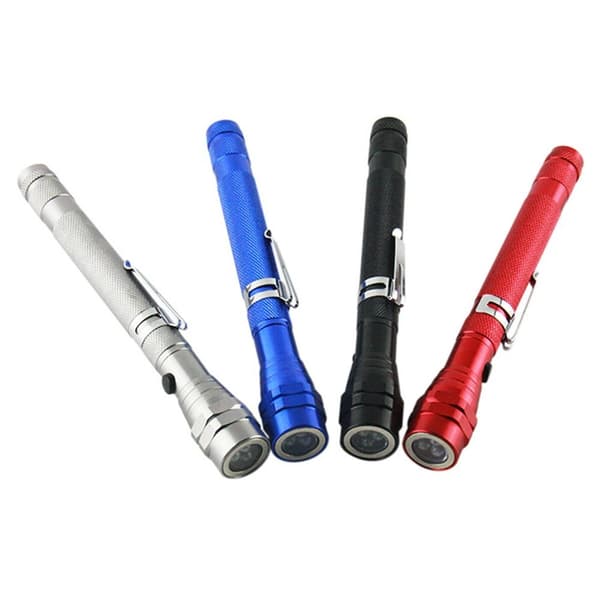 Teleskopisk magnetisk penna Pick Up Tool SILVER Silver