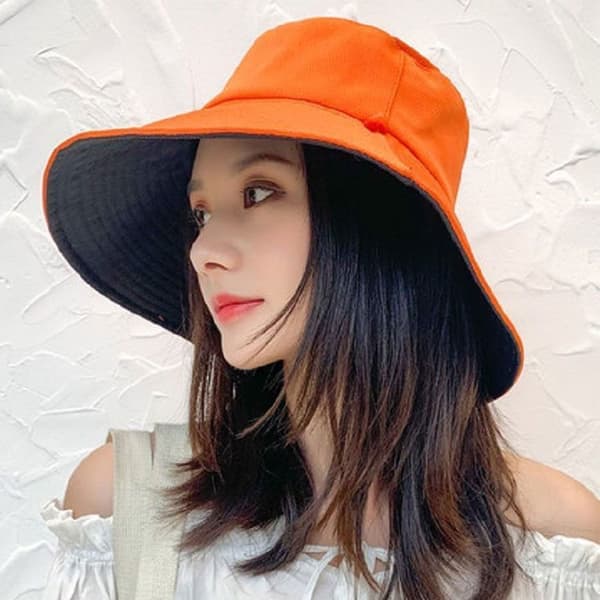Bucket Hat Beach Cap RØD Red