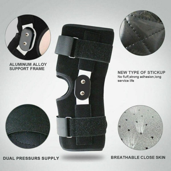 Polvisuojan niveltulehduksen tuki Brace Strap Wrap Support M