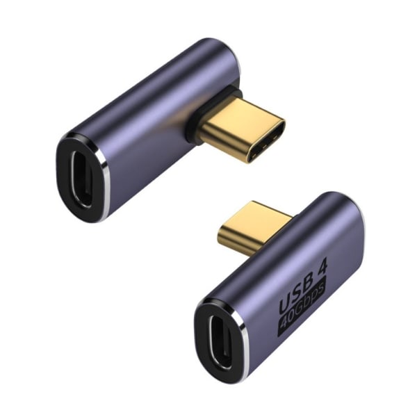 OTG Adapter USB C till Typ CF TILL M MIDDELBÖJNING F TILL M MELLT F to M Middle Bend