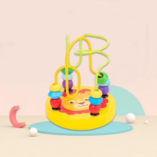 Baby sensoriske leker Puslespill Rainbow Blocks 4 4 4