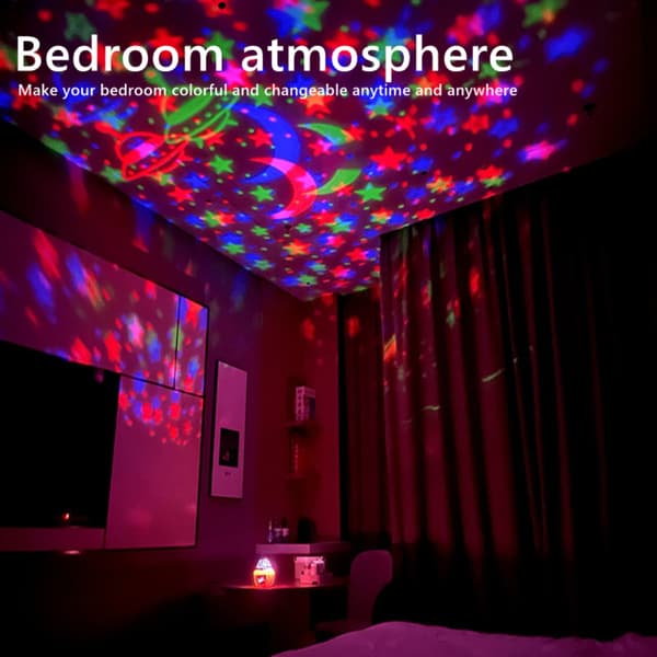 Led Disco Light Scenlampa 2 2 2