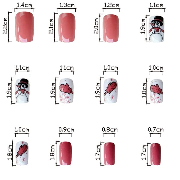 Christmas False Nail False Nail SD-13 SD-13 SD-13