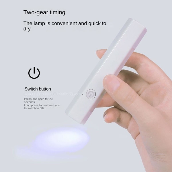 Negletørkere Uv Led Nail Lamp PINK pink