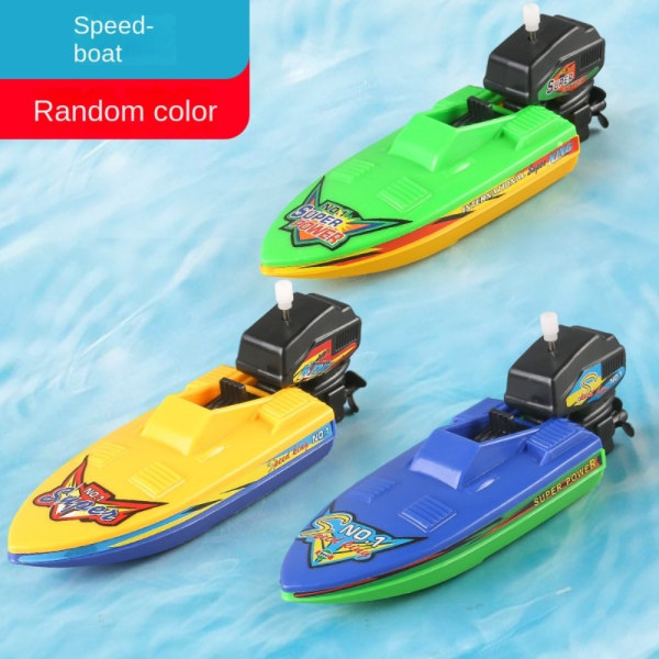 Dusch Badleksak Wind Up Toy SPEED BOAT SPEED BOAT speed boat