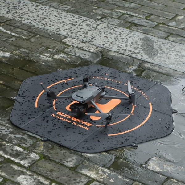 Drone Landing Pad Foldebart forklæde Takeoff og Landing Pad 80cm