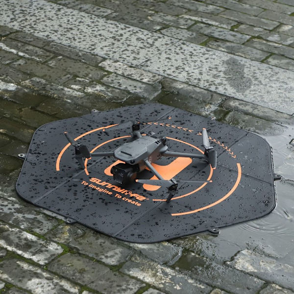 Drone laskeutumisalusta Taitettava esiliina nousu- ja laskualusta 80cm