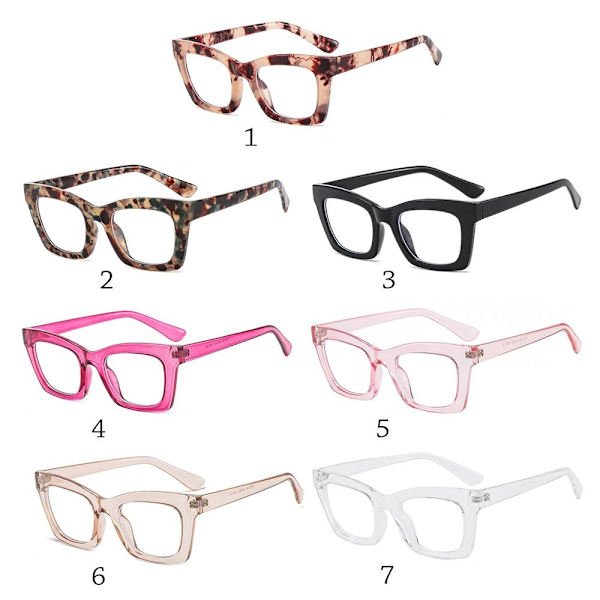 Anti-Blue Light Glasses Overdimensionerede briller 3 3 3