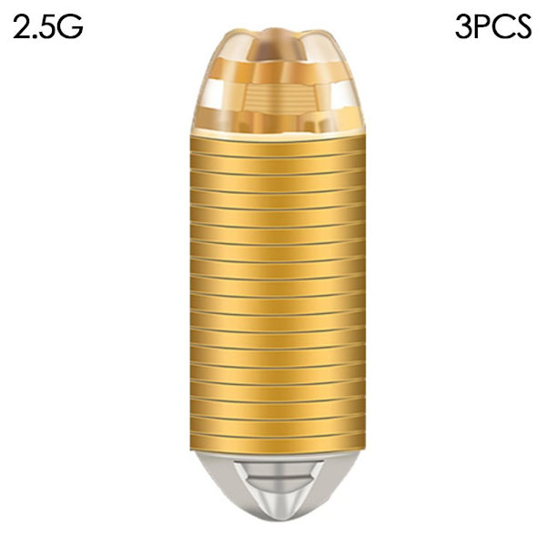 3stk Blysynke Fiskebly Fall 2,5G 2,5G 2.5g