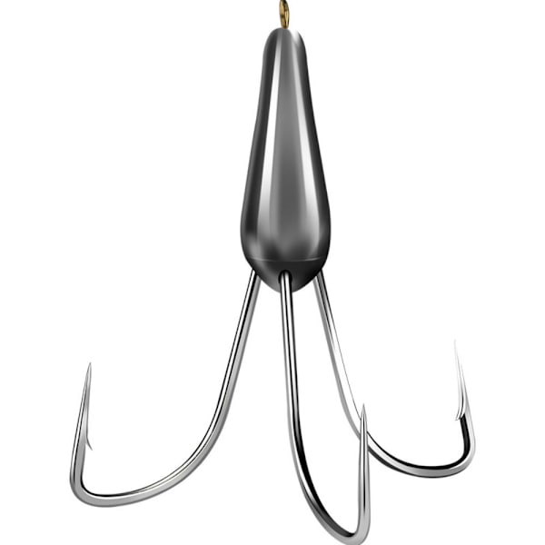 1/2ST Bly Sänkvikt Fiskkrok Fiskediskantkrokar 1pc3Hook-70g