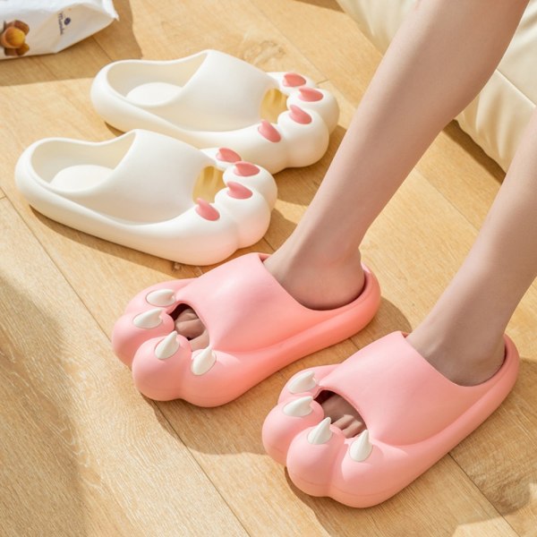 Cat Paw Slippers Sommersko ROSA 36-37 pink 36-37
