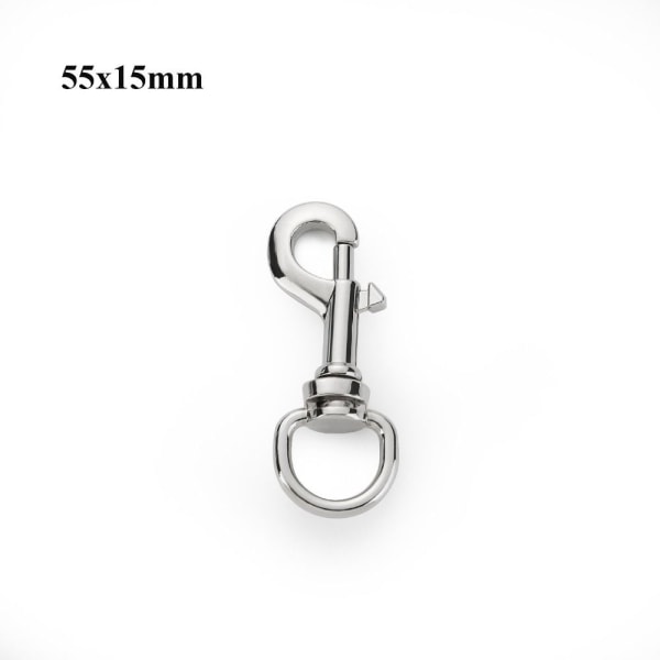 4 stk Metal Snap Hook Trækspænder 55X15MM4 4 55x15mm4